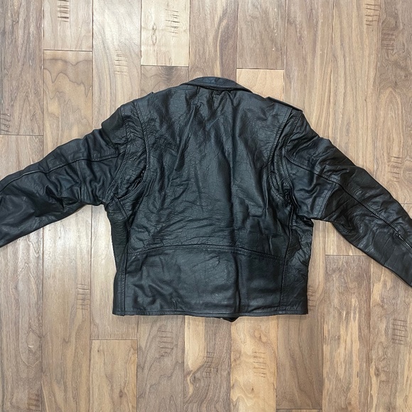 Excellent Condition Women's Unik Leather Motorcycle Jacket - Picture 2 of 16